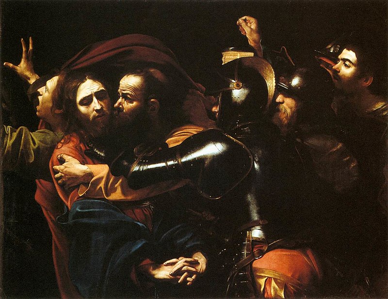 Caravaggio Christ painting