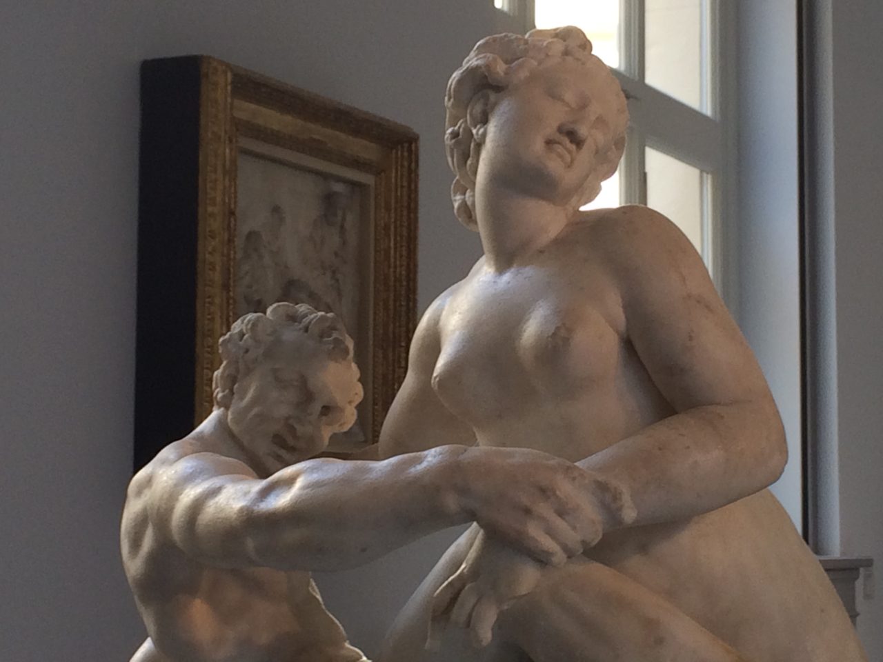 Bode-Museum, Berlin, statue, sculpture, man, woman, assault