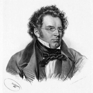 Schubert composer German lieder portrait drawing sketch music classical
