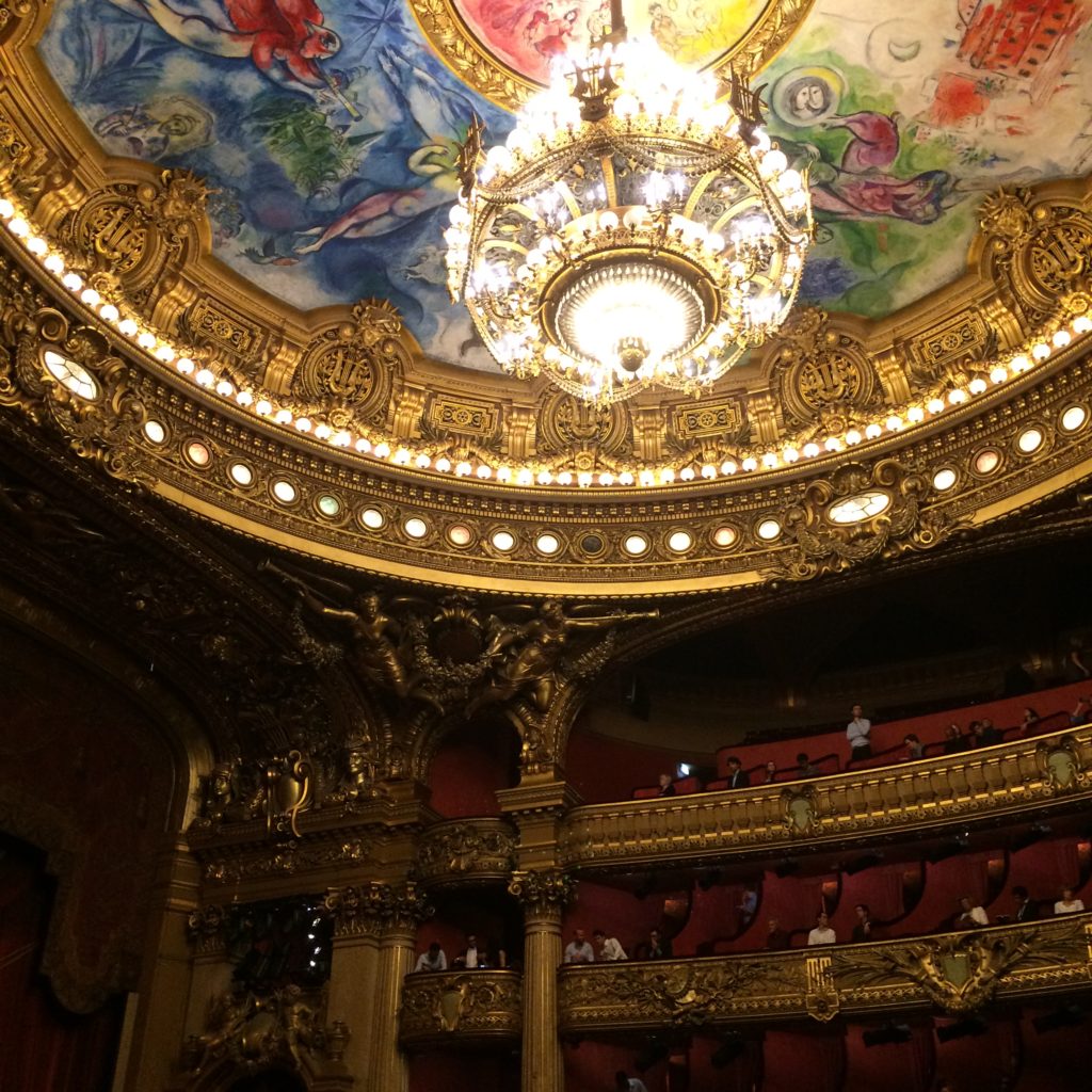 Paris, Palais Garnier, opera, France, art, auditorium, Chagall, culture, history