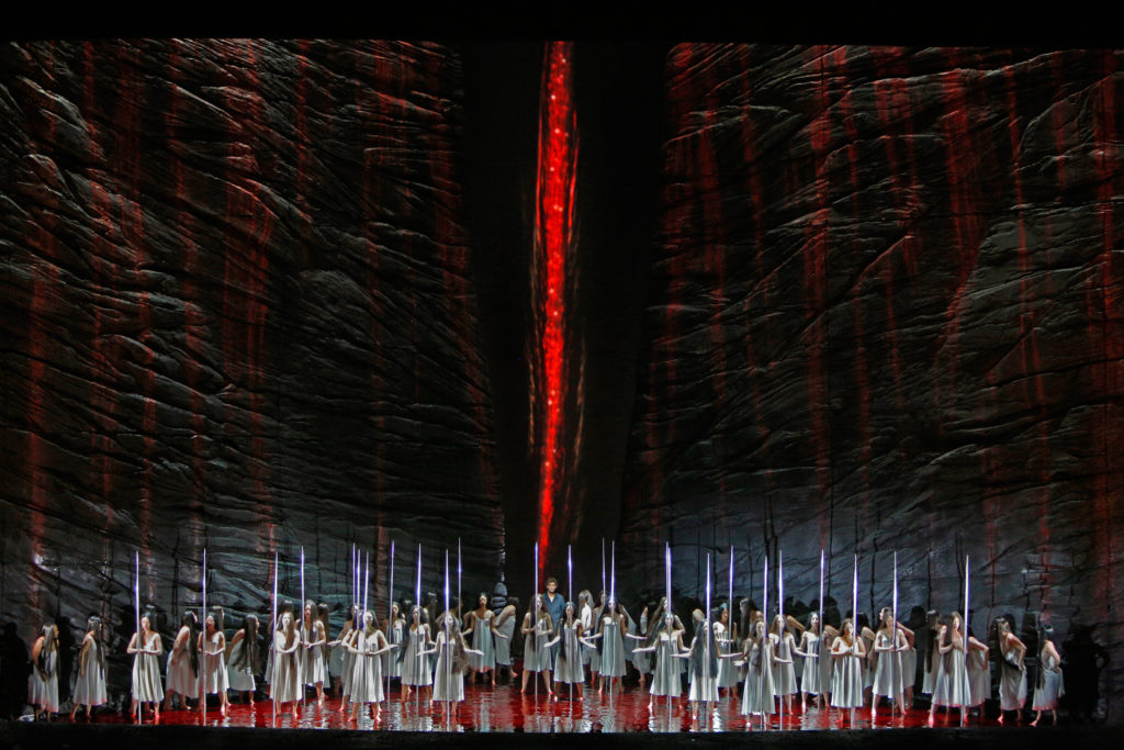 Parsifal, opera, stage, presentation, design, Girard, Metropolitan Opera, The Met, Wagner