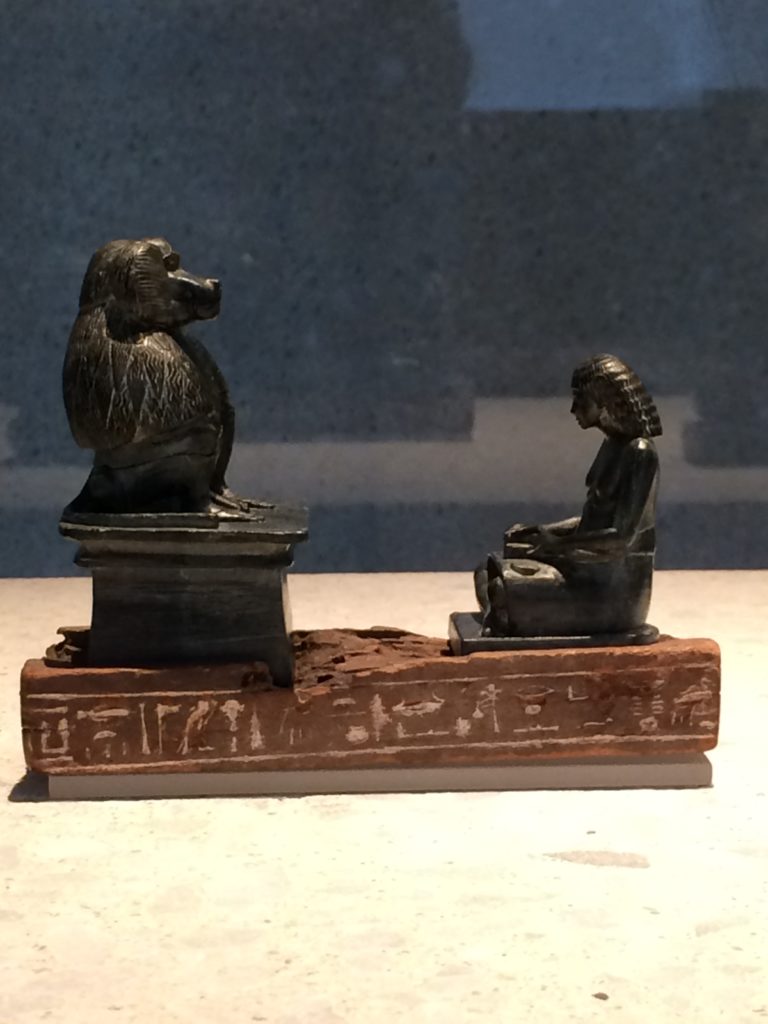 carving, Thoth, baboon, scribe, god, work, writing, writers, discipline, sculpture, Egyptian