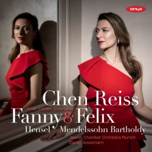 Chen Reiss, soprano, singer, classical, music, klassische, musik, sangerin, Mendelssohn, Hensel, album, Onyx