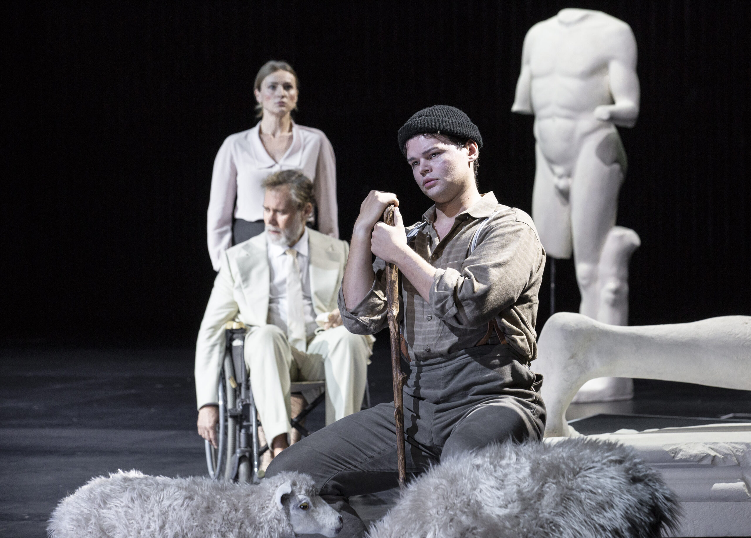 Bayerische Staatsoper, Pénélope, Fauré, performance, opera, French, stage, Andrea Breth, Susanna Mälkki, Viktoria Karkecheva, Thomas Mole, Brandon Jovanovich, theater, live 